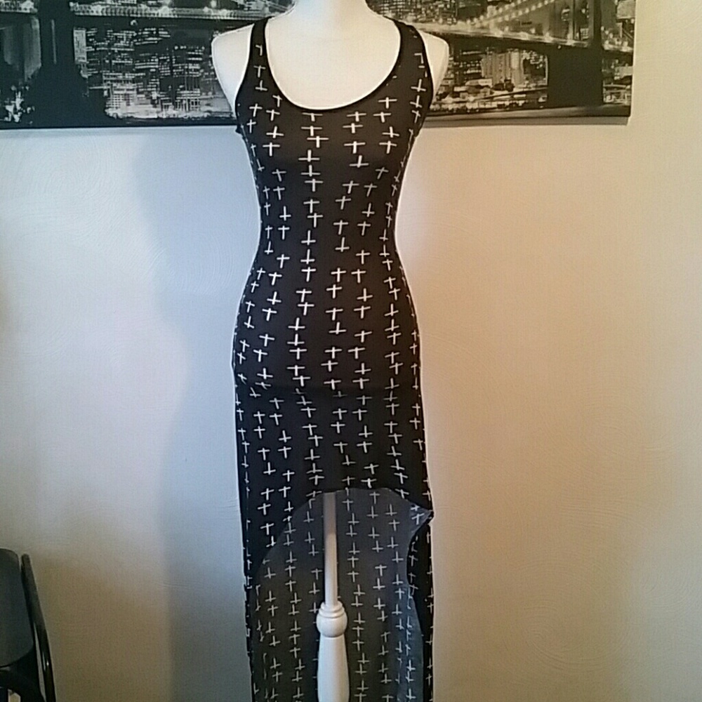 Body Central High Low Cross Dress